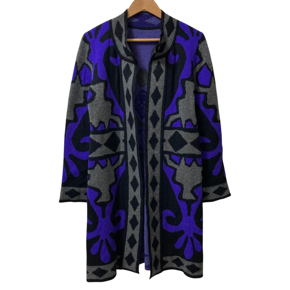 ルシアンペラフィネ カシミヤ ロングニットカーディガン