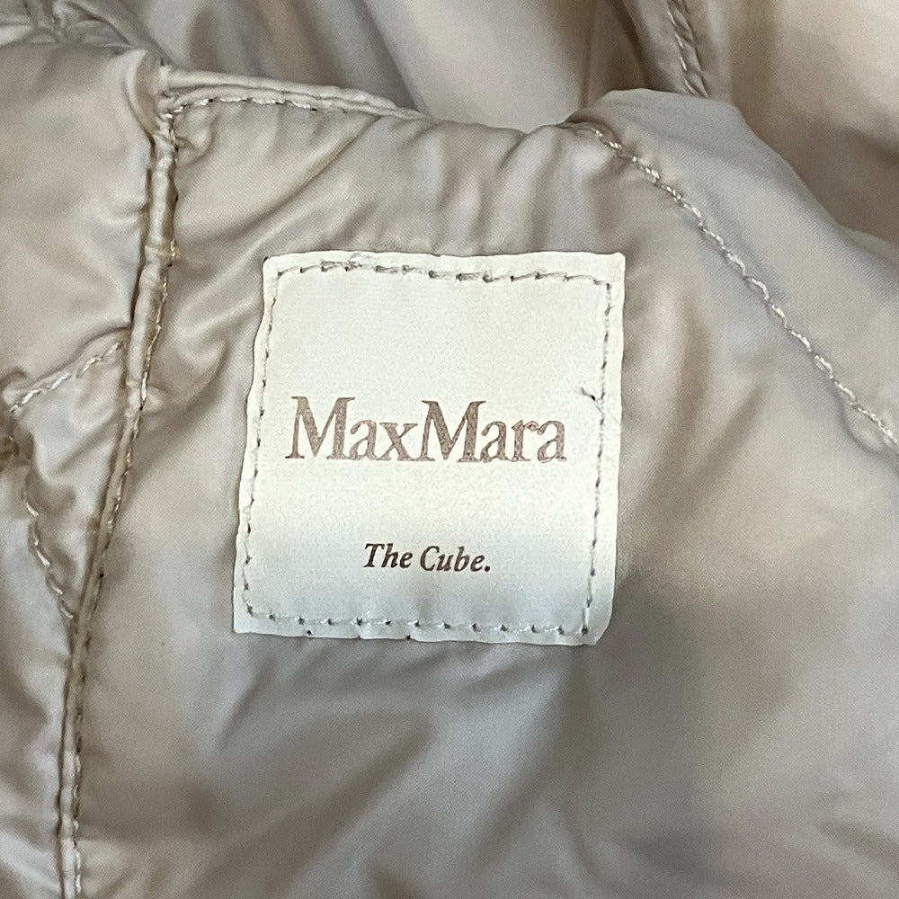 マックスマーラ ザキューブ ダウンロングベストコート