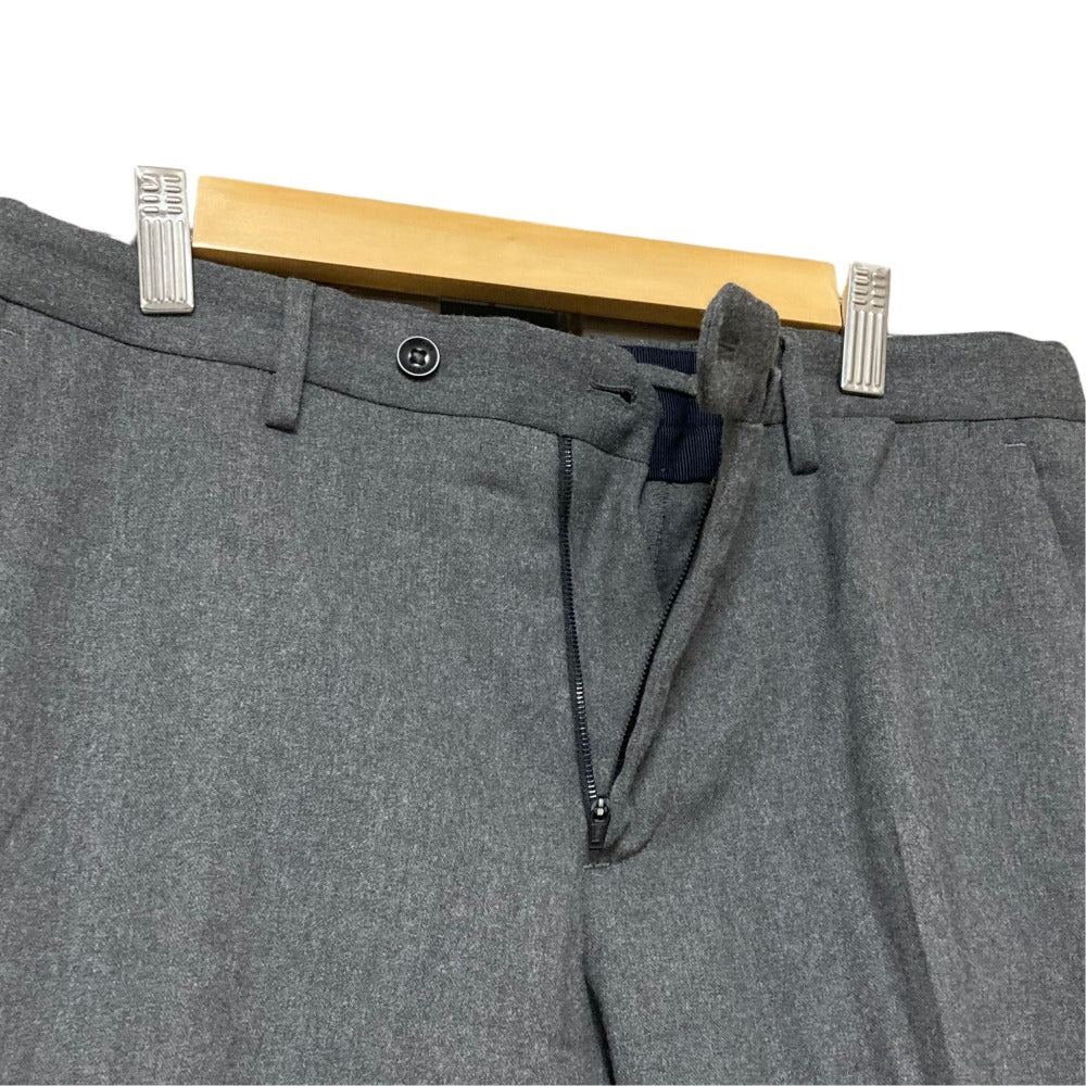 インコテックス SLOWEAR ウールスリムフィットスラックス