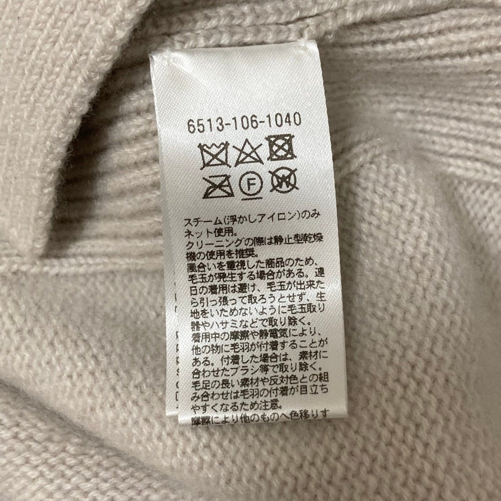 ドゥロワー カシミヤアシンメトリーオーバーサイズクルーネックセーター