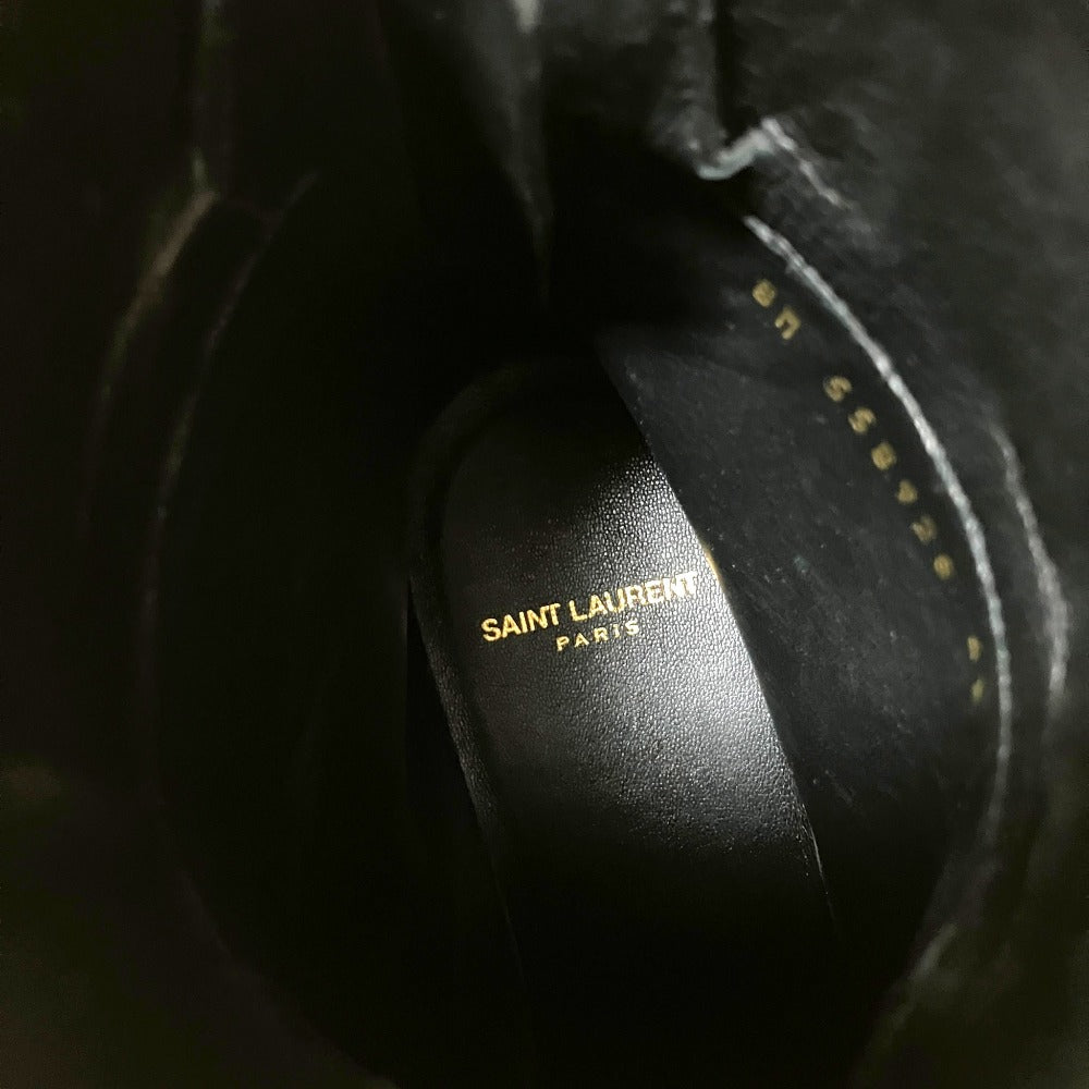 イヴサンローラン Miles Ankle Boots イールレザー ブーツ