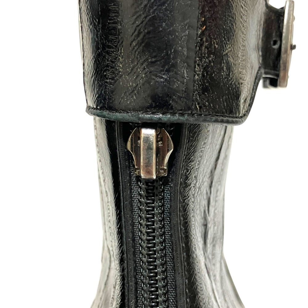 イヴサンローラン Miles Ankle Boots イールレザー ブーツ