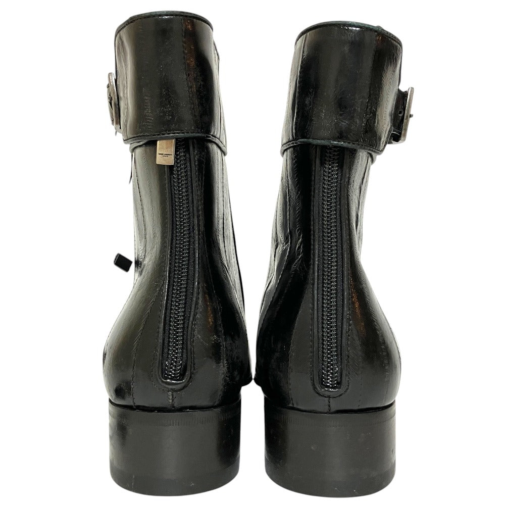 イヴサンローラン Miles Ankle Boots イールレザー ブーツ