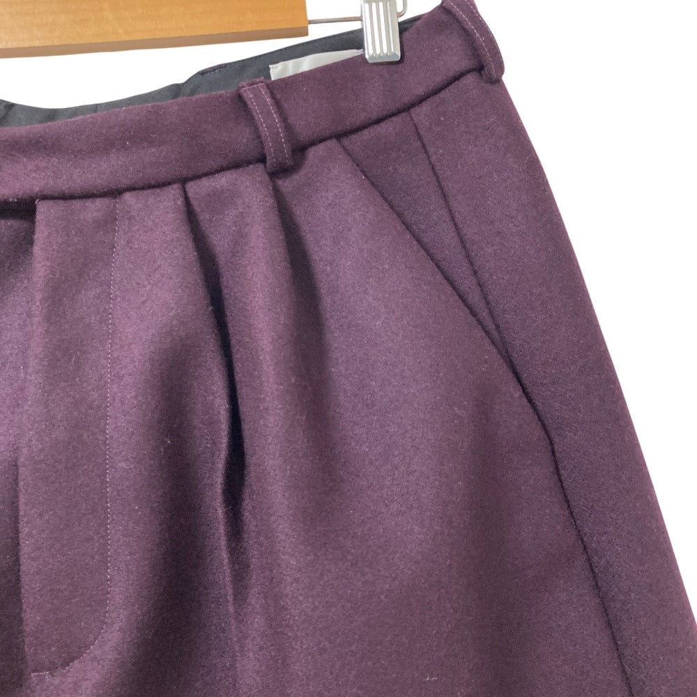 ローン ウールカシミヤテーパードパンツ