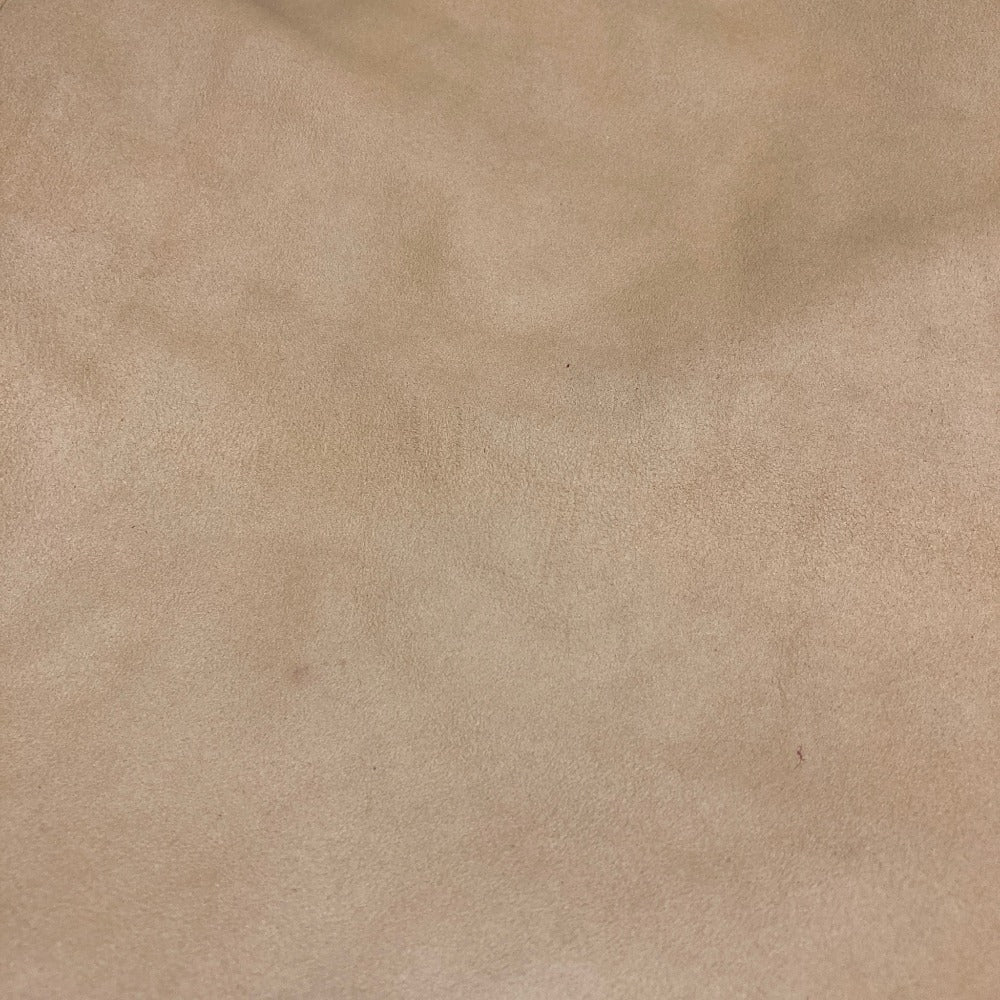 ランバンコレクション ラムレザー ノーカラーコート