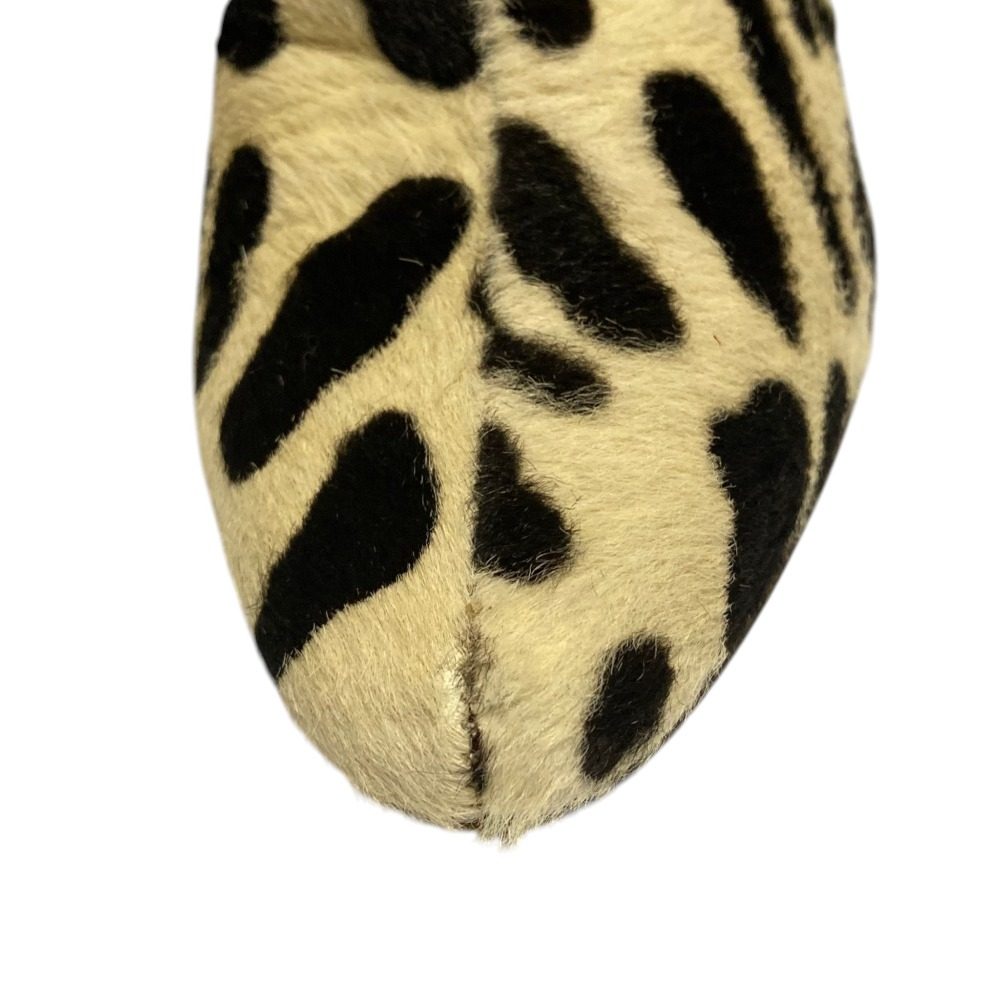 ジュゼッペザノッティ レオパードハラコショートブーツ