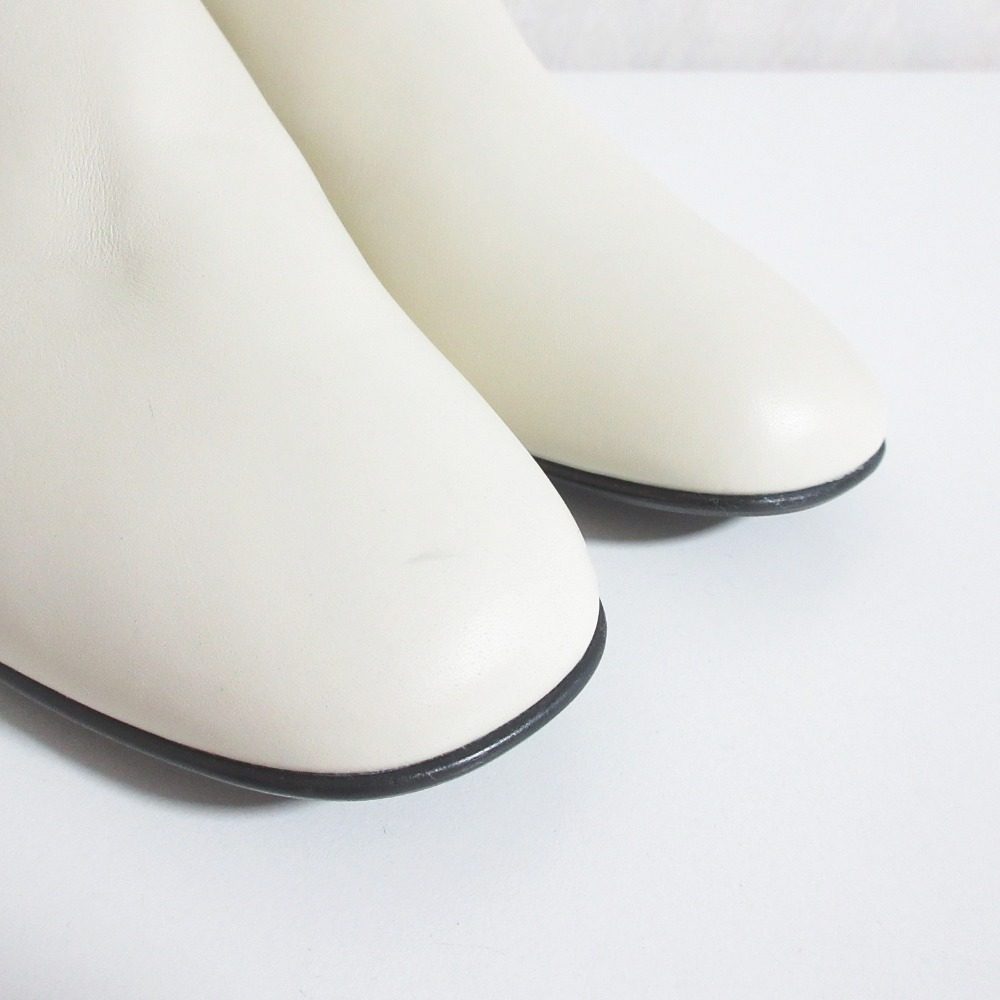バリー MAE FLAT レザーショートブーツ