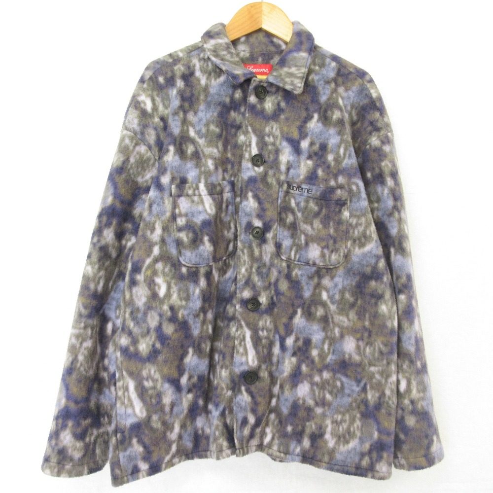 シュプリーム Paisley Fleece ジャケット