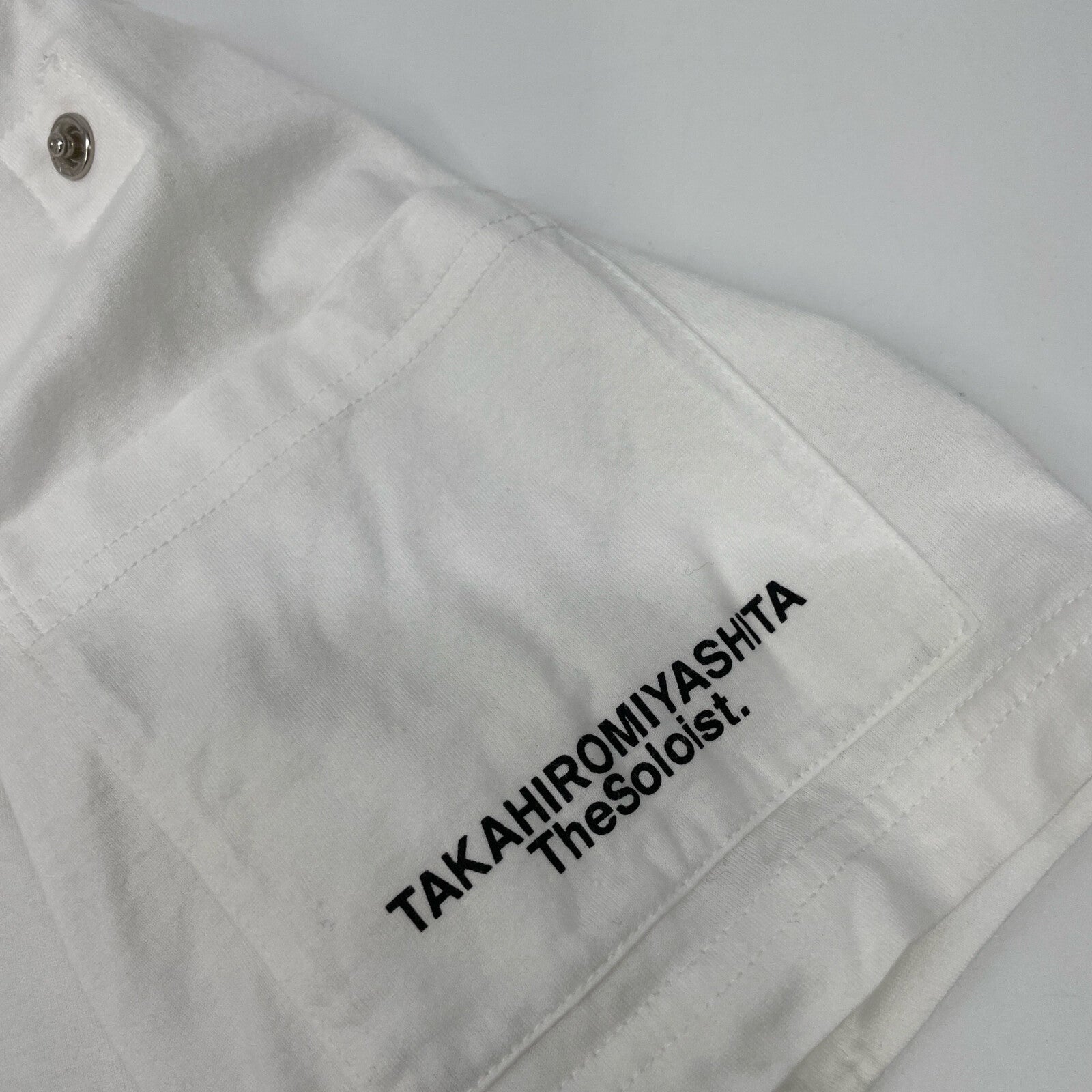 タカヒロミヤシタザソロイスト cigarette pocket コットンTシャツ