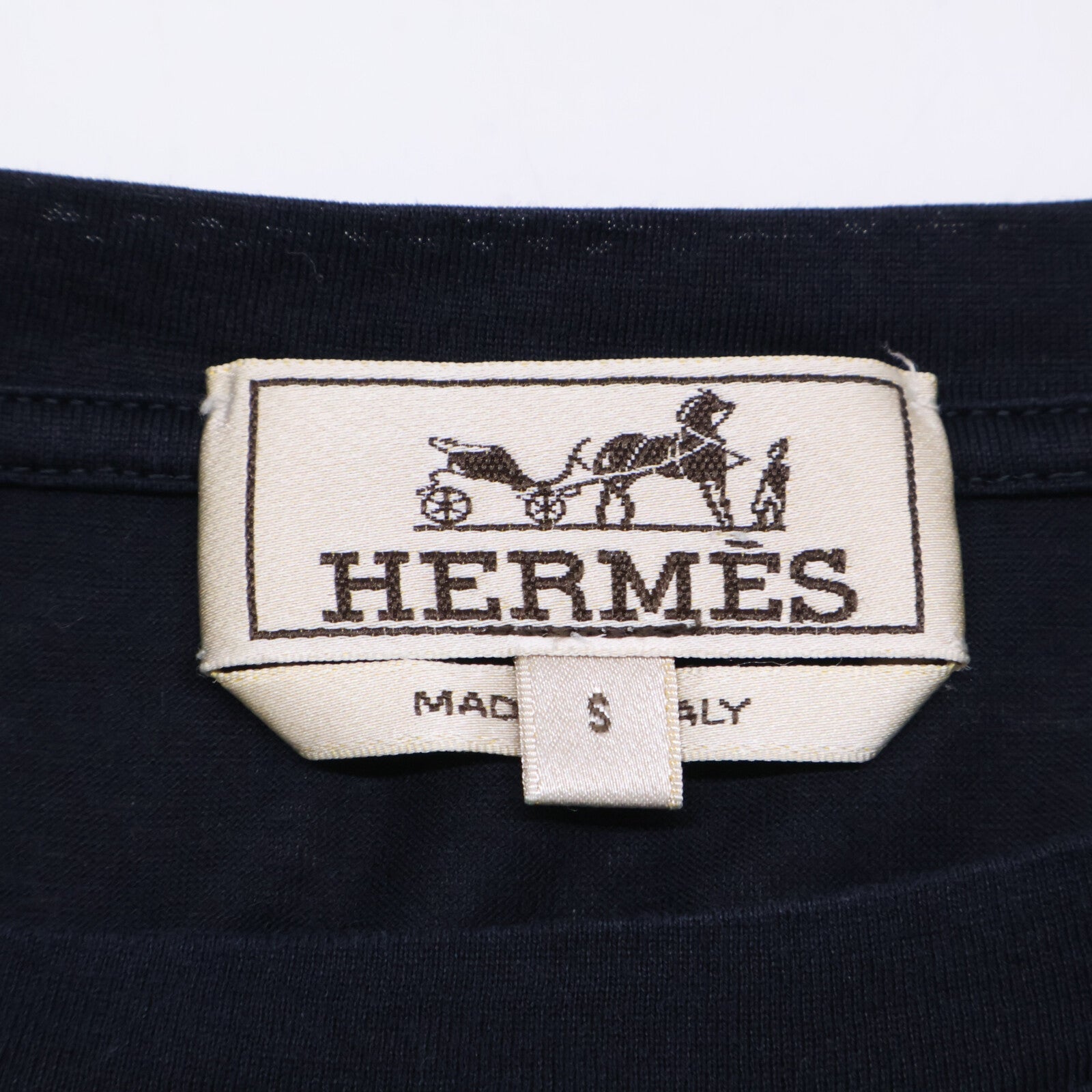 エルメス コットンプリントTシャツ