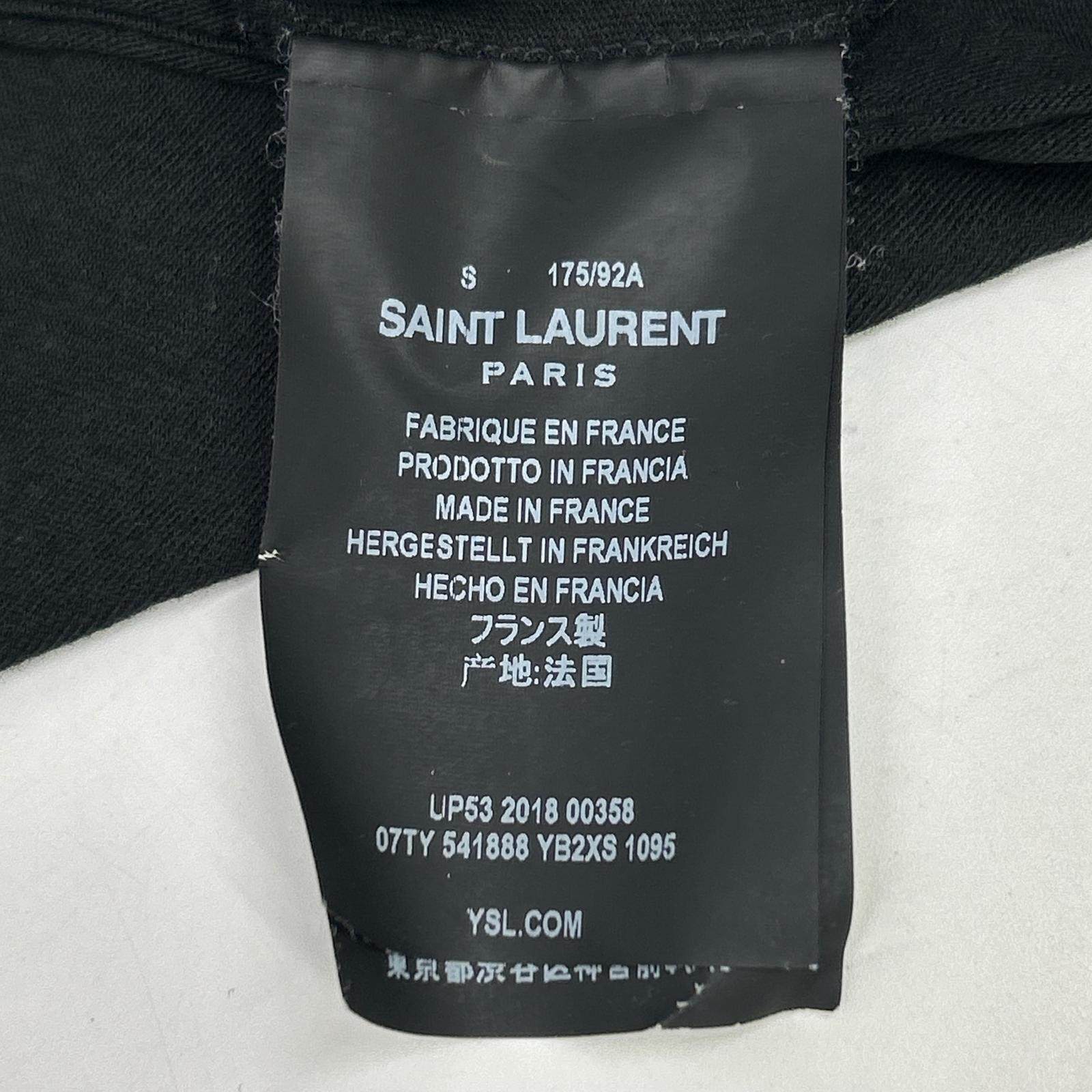 サンローランパリ コットンTシャツ