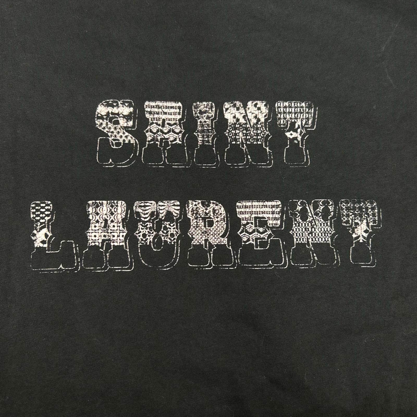サンローランパリ コットンTシャツ