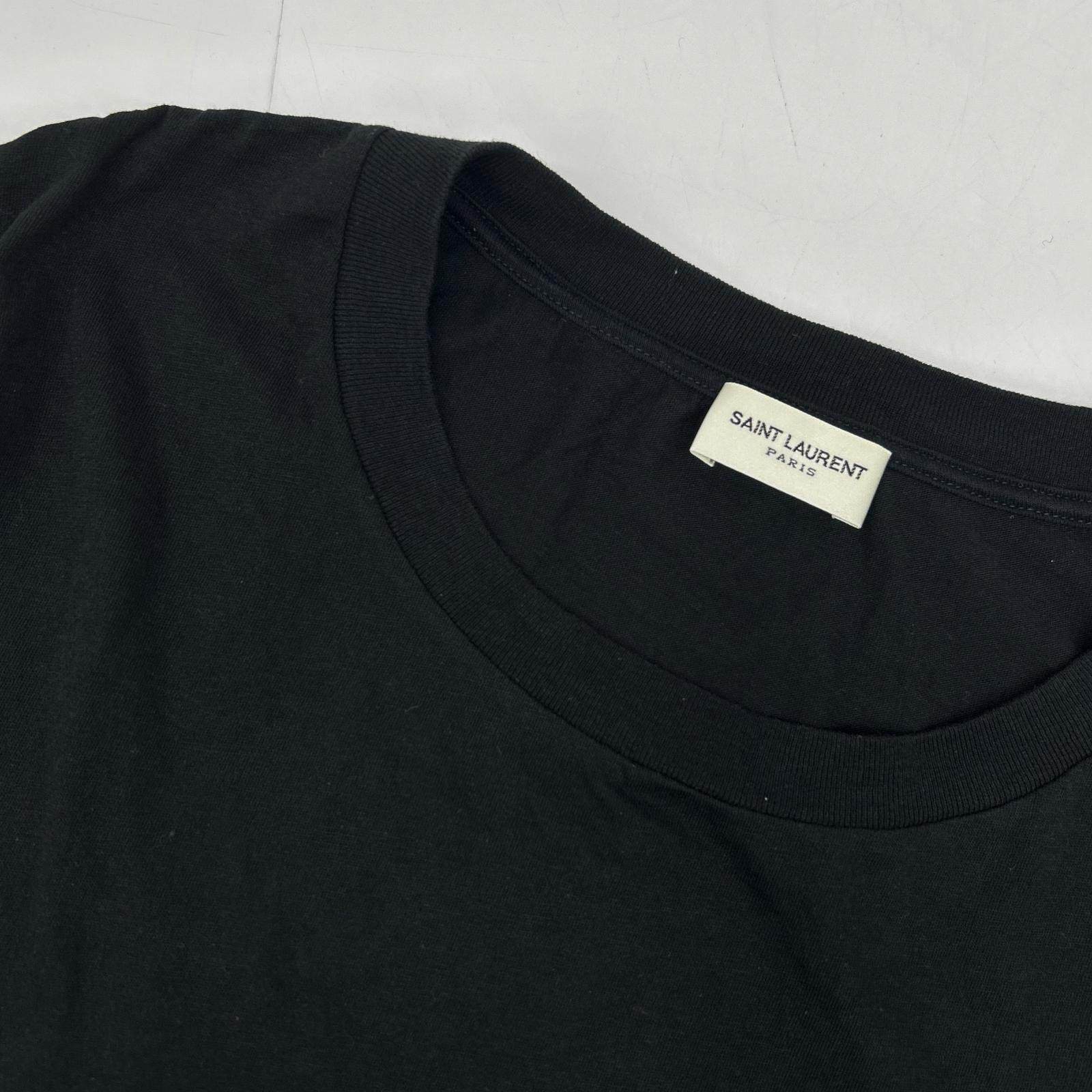 サンローランパリ コットンTシャツ