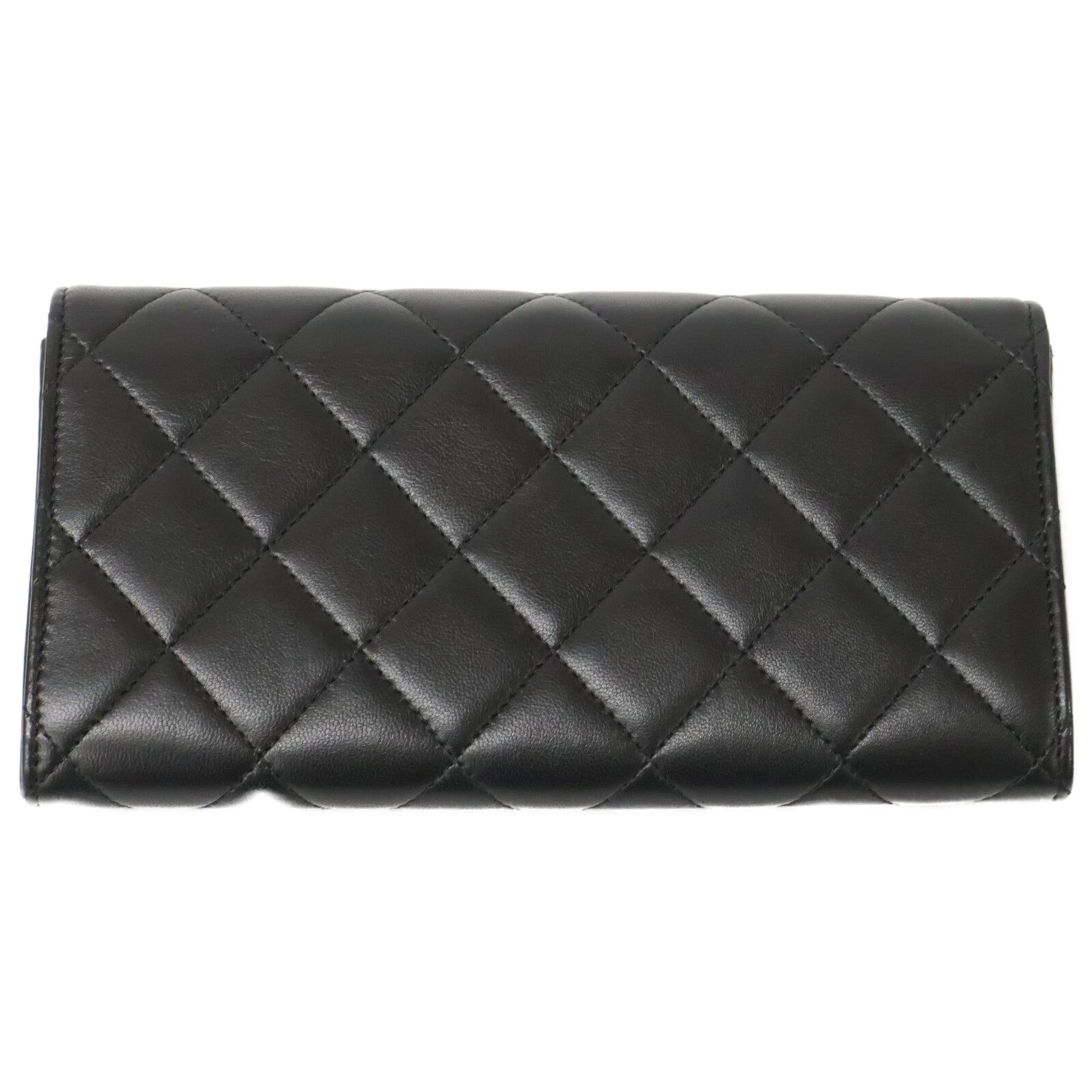 シャネル A50096 ラムスキン ロング ウォレット