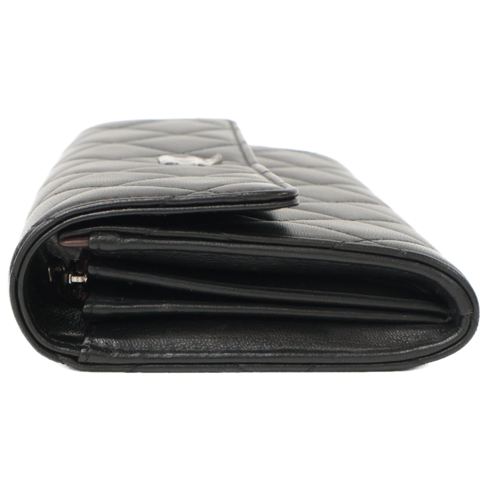 シャネル A50096 ラムスキン ロング ウォレット