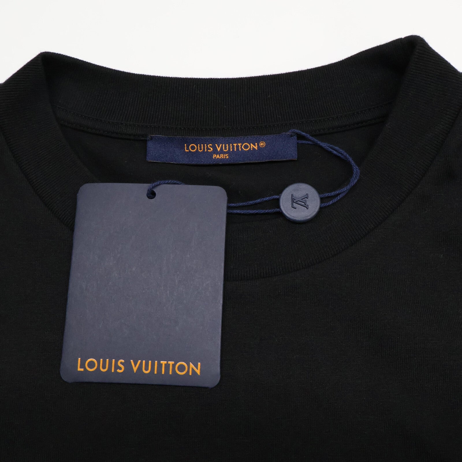 ルイヴィトン グラフィックエンベリッシュドコットンTシャツ トップス