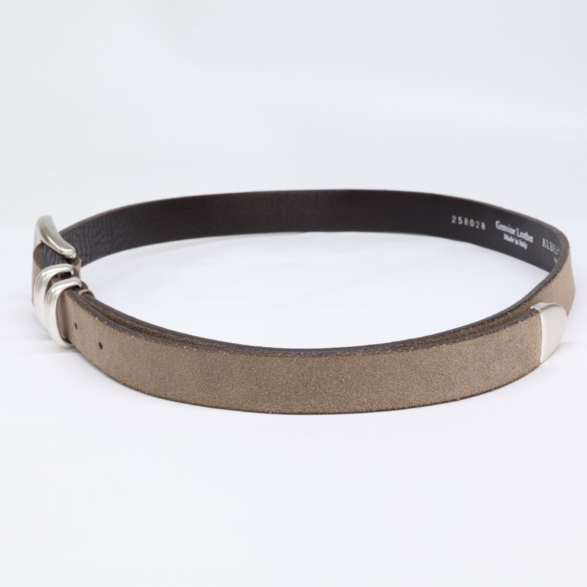 アルベルト ルティ ホシバ ヨシマサ リクエスト モデル スエード ベルト