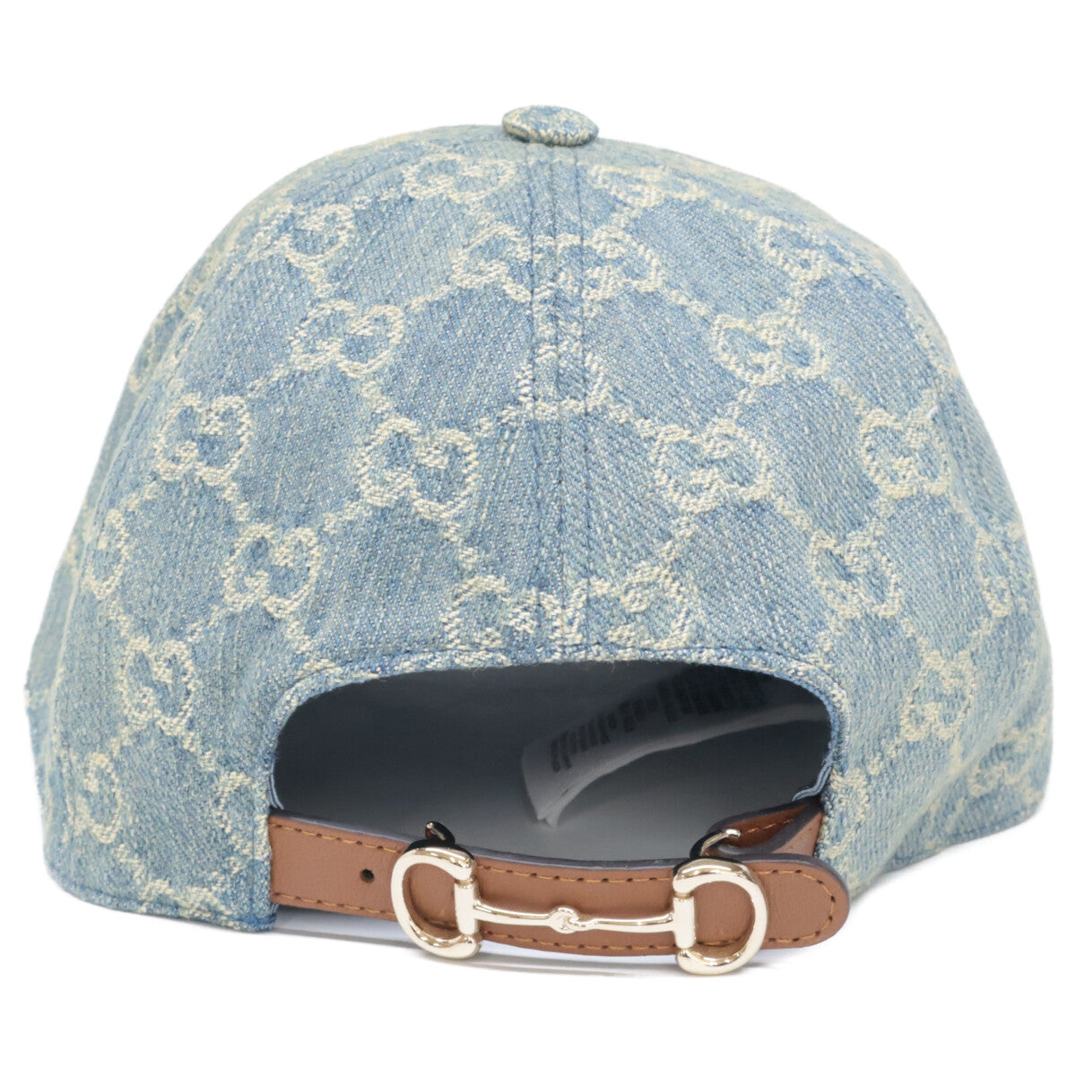 グッチ ホースビット GGデニム ベースボールキャップ
