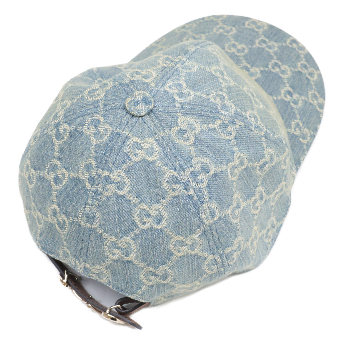 グッチ ホースビット GGデニム ベースボールキャップ