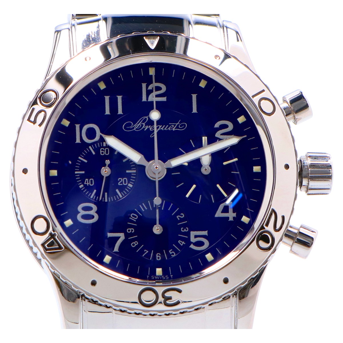 ブレゲ タイプXX アエロナバル ステンレススティール クロノグラフ 日本限定