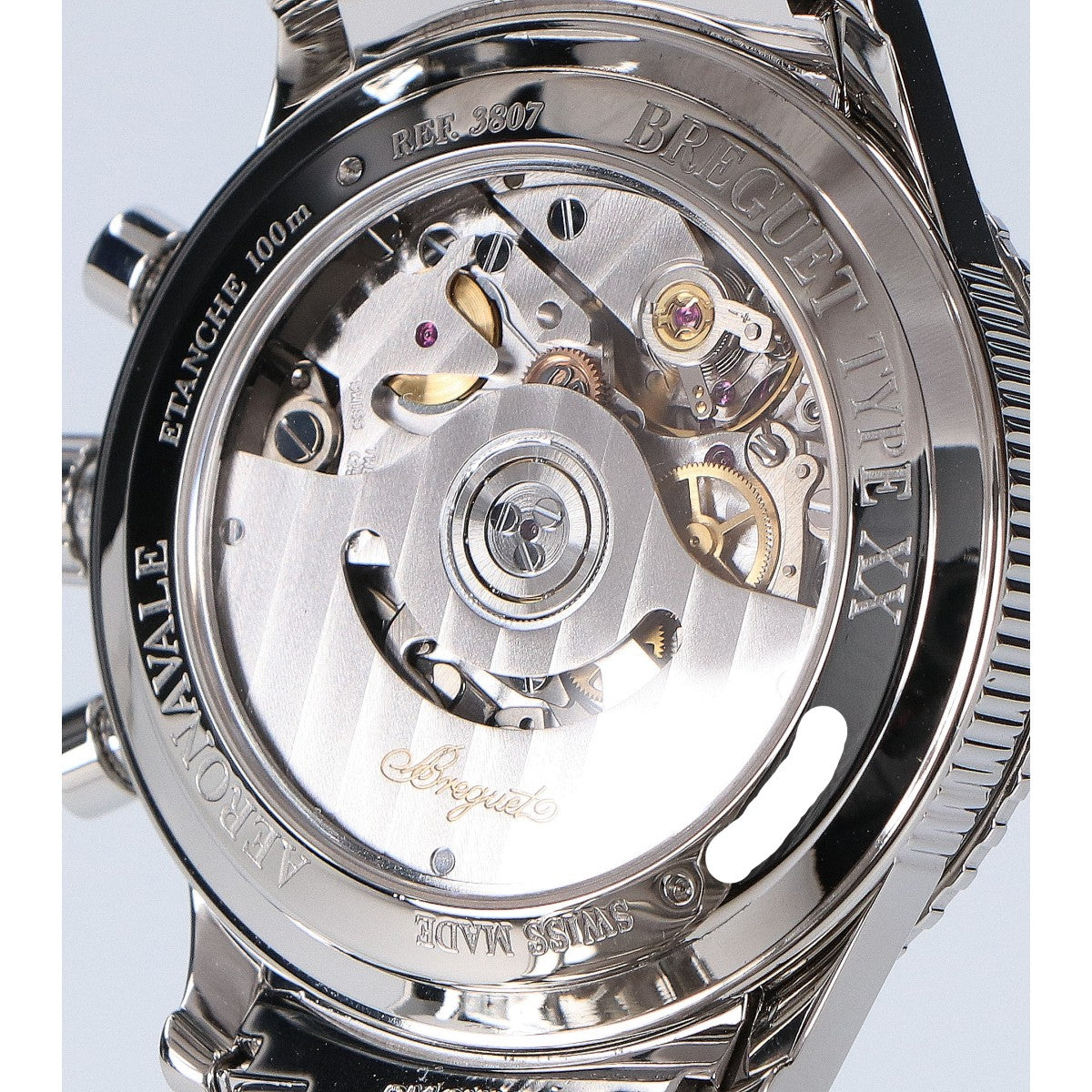 ブレゲ タイプXX アエロナバル ステンレススティール クロノグラフ 日本限定