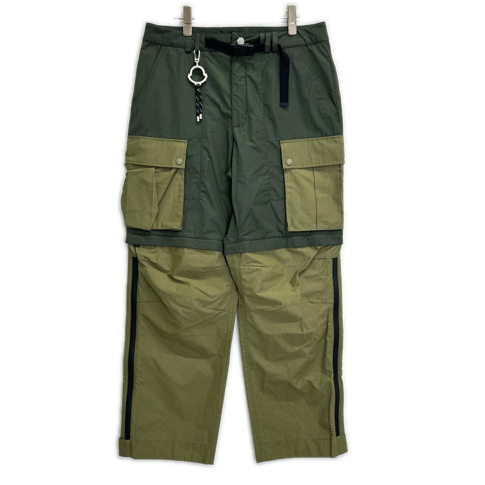 モンクレール PANTALONE ポリエステルパンツ
