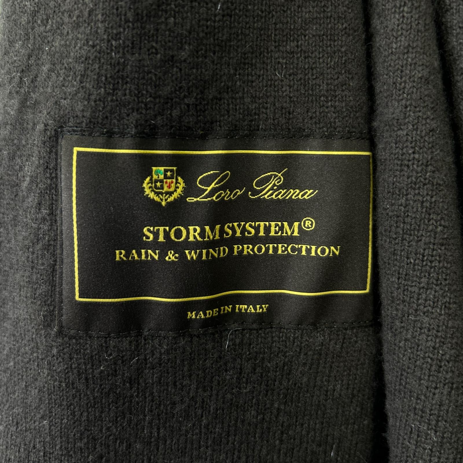 ロロピアーナ 100%カシミヤ ストームシステム コート