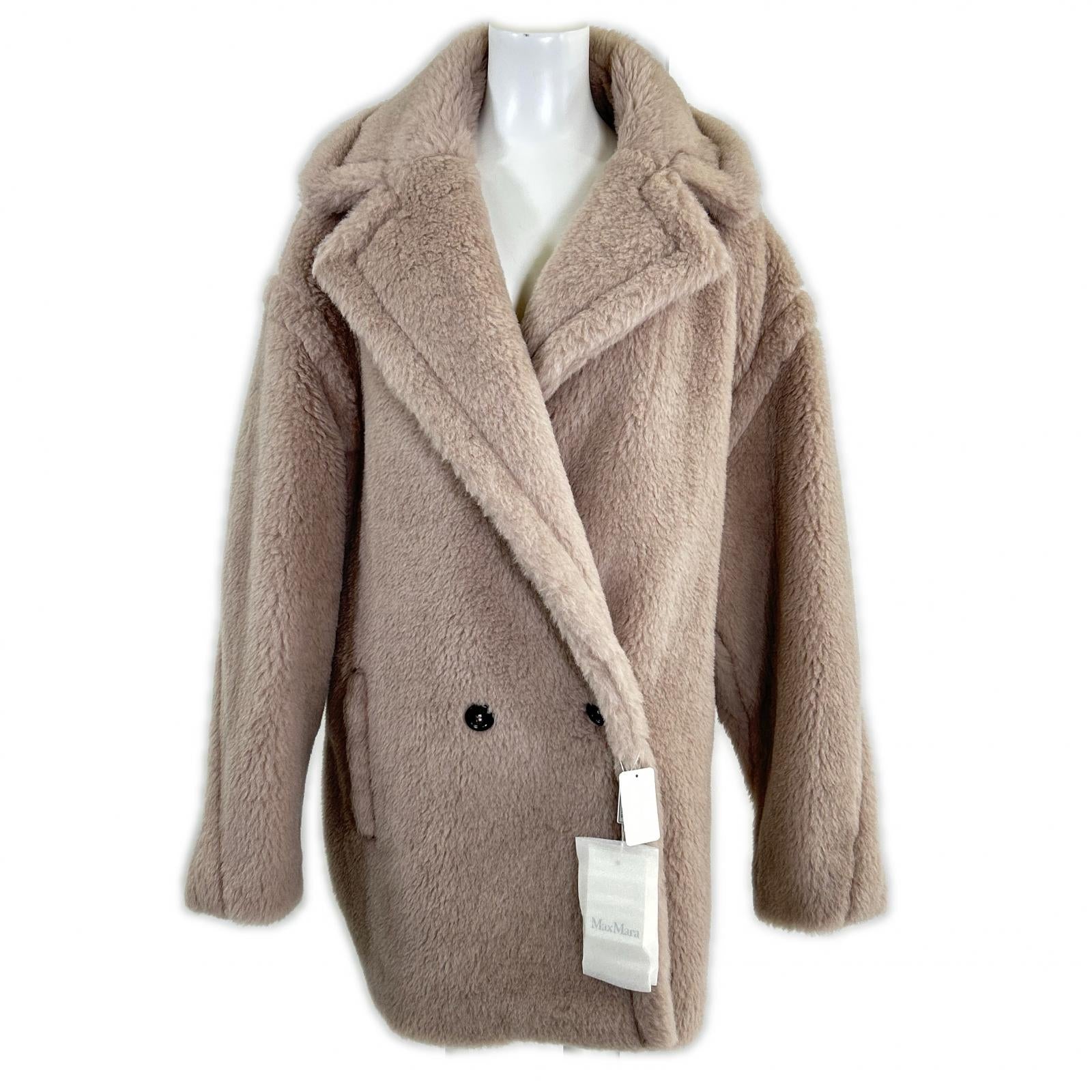 マックスマーラ OLGA SHORT TEDDY BEAR ICON COAT アルパカコート