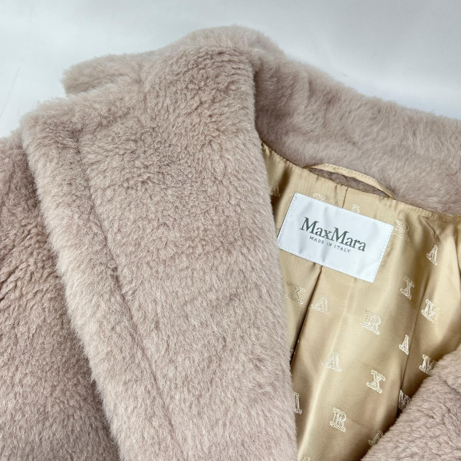 マックスマーラ OLGA SHORT TEDDY BEAR ICON COAT アルパカコート
