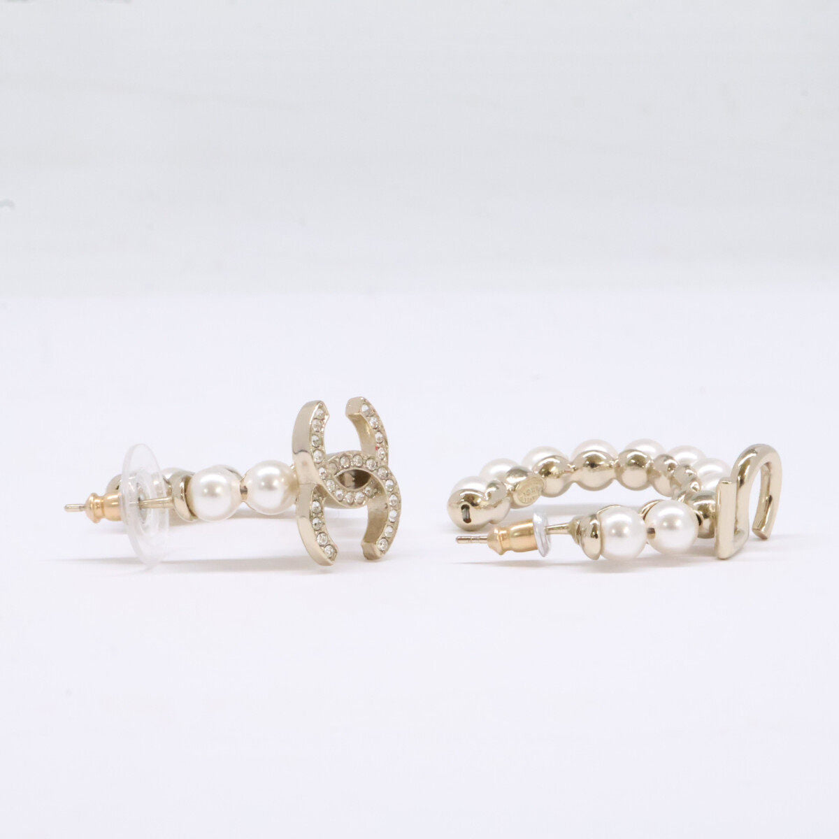 シャネル ココマーク No.5 フープピアス