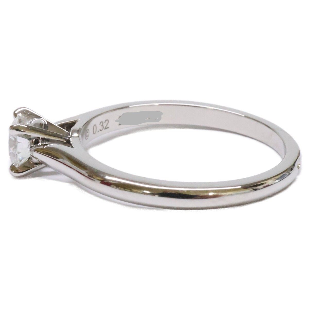 カルティエ 1895ソリテール Pt950 ダイヤモンド リング 49号