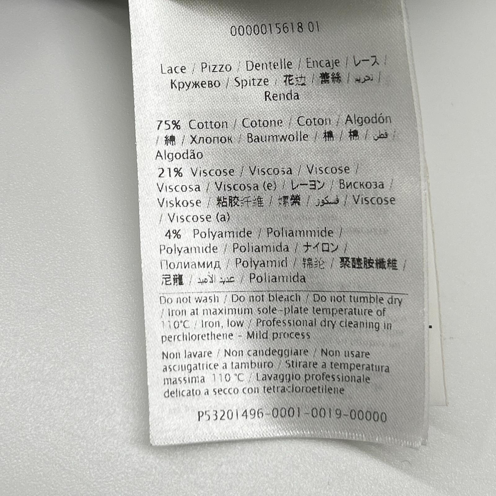 ヴァレンティノ レースジャージーワンピース