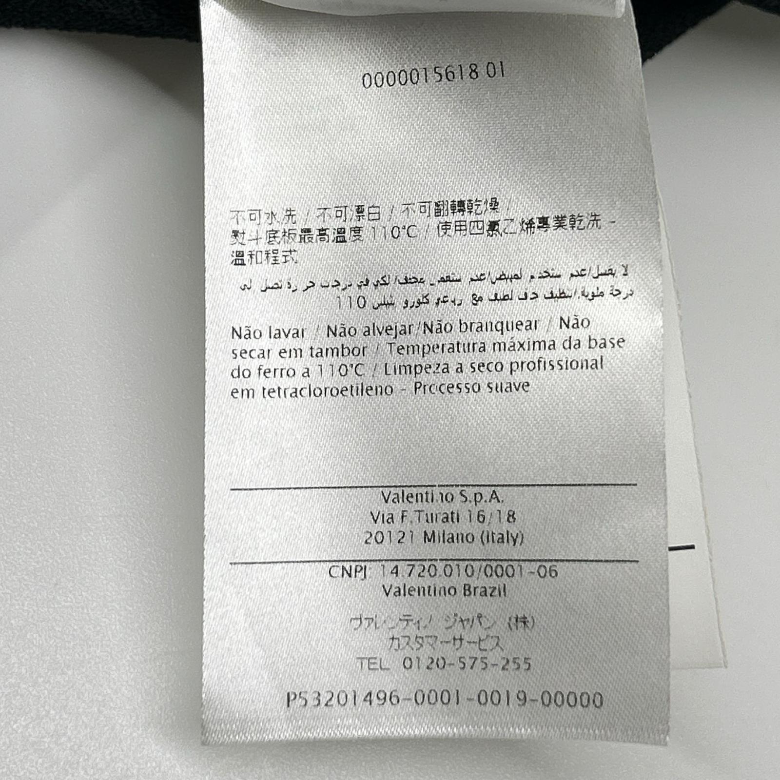 ヴァレンティノ レースジャージーワンピース