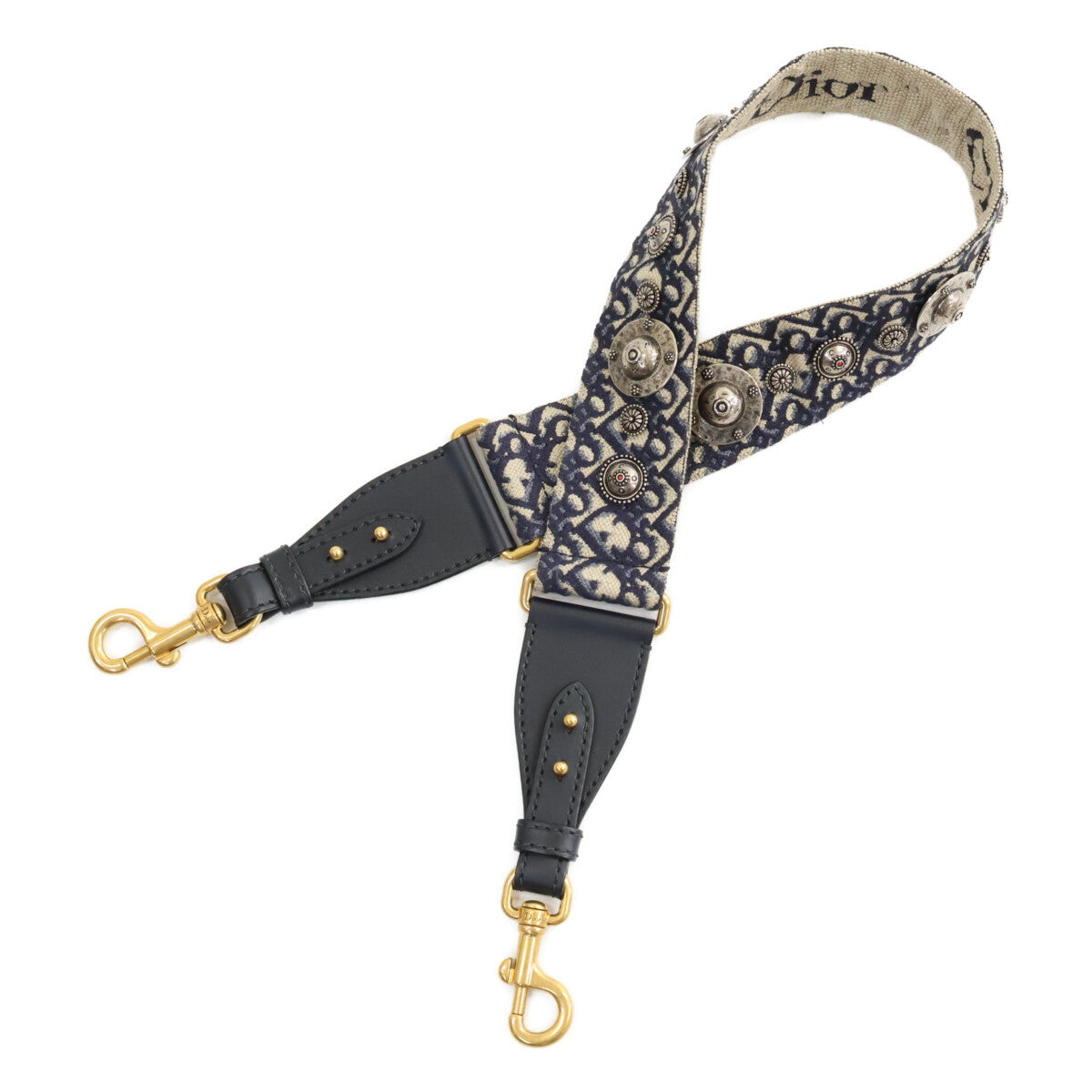 クリスチャン ディオール オブリーク ディオリッシモ キャンバス バッグ ストラップ