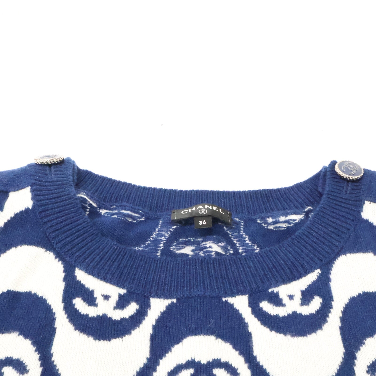 シャネル カシミヤニットセーター