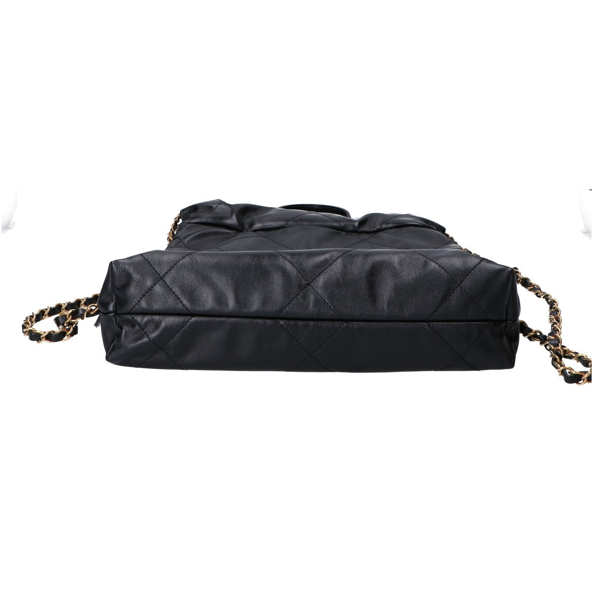 シャネル CHANEL22 シャイニーカーフスキン リュックサック