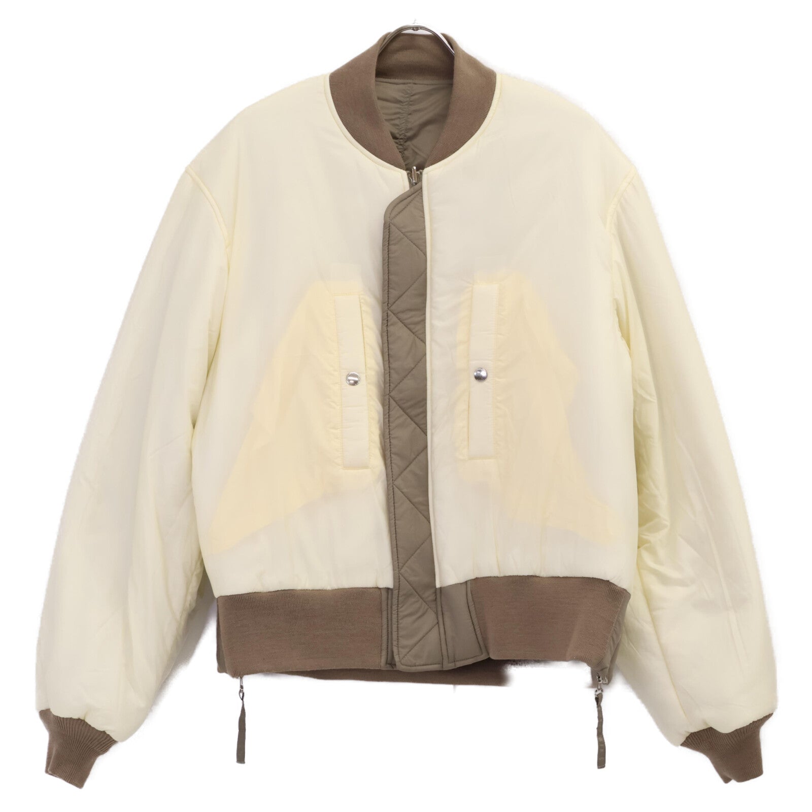 ジョンメイソンスミス RECYCLE NYLON MICRO RIPSTOP MA-1 ジャケット