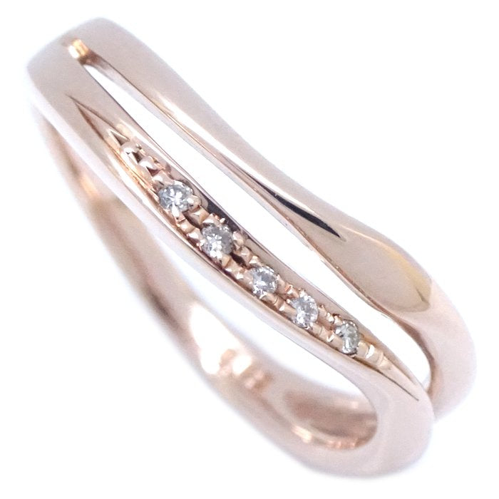 WISP ダイヤモンド リング K10PG ピンク ゴールド