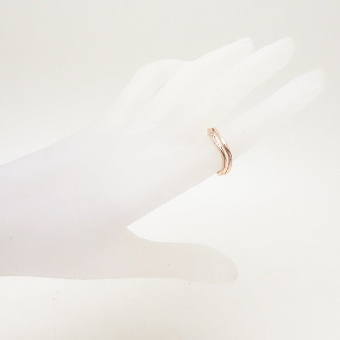 WISP ダイヤモンド リング K10PG ピンク ゴールド