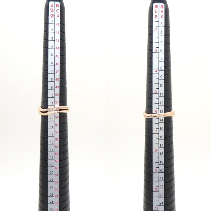 WISP ダイヤモンド リング K10PG ピンク ゴールド