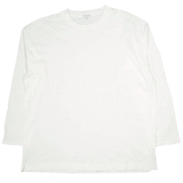ビューティーアンドユース ユナイテッドアローズ ワイドクルーネック コットン長袖Tシャツ