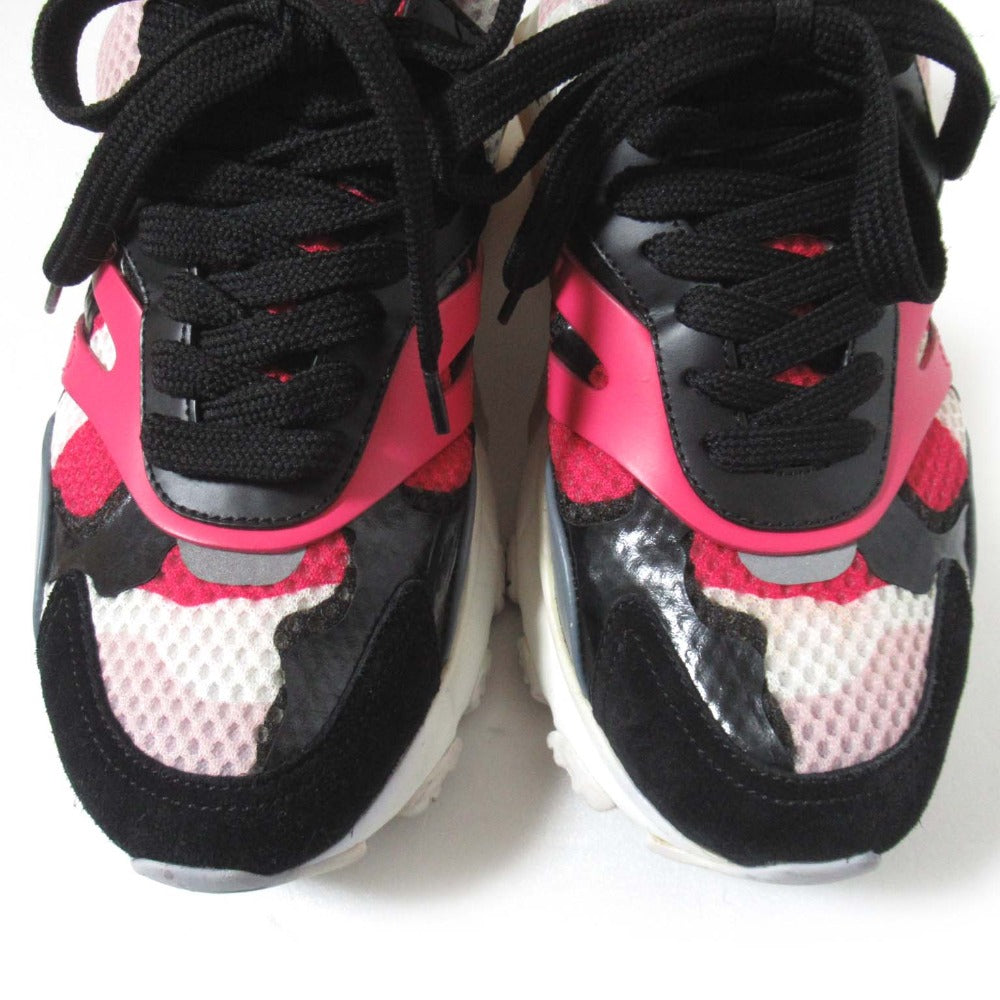 ヴァレンティノ Garavani TRK93W2 Mesh Leather Sneakers