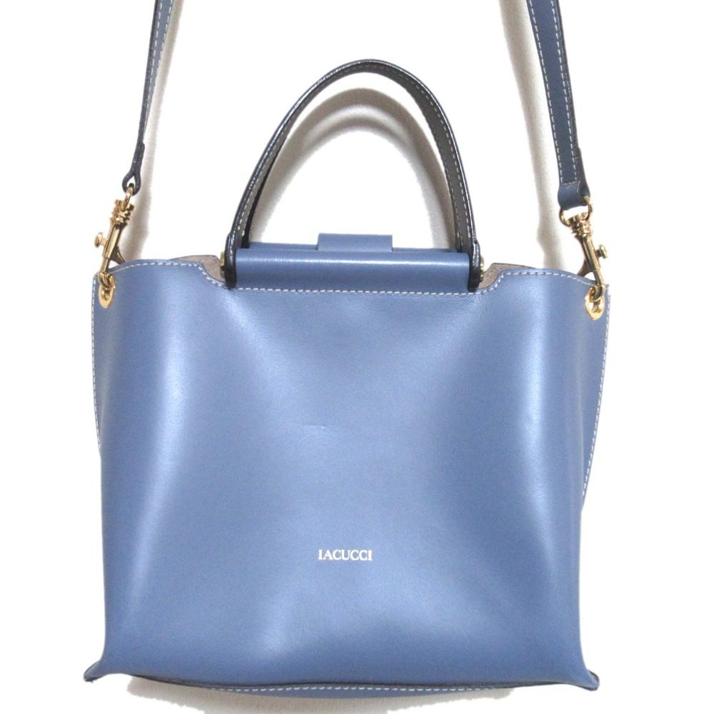 IACUCCI MARGHERITA スムース レザー 2WAY バッグ