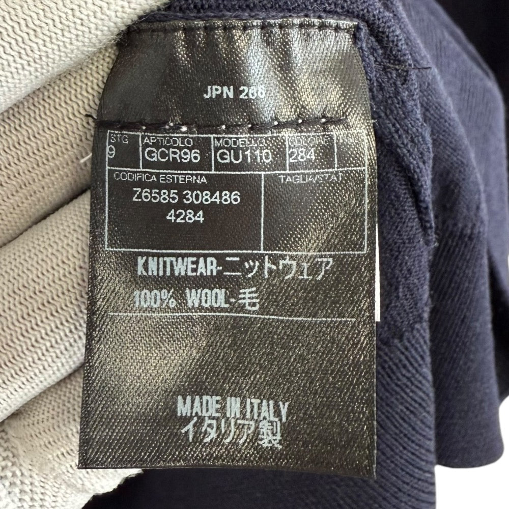 グッチ ロゴ刺繍ハイゲージニットセーター