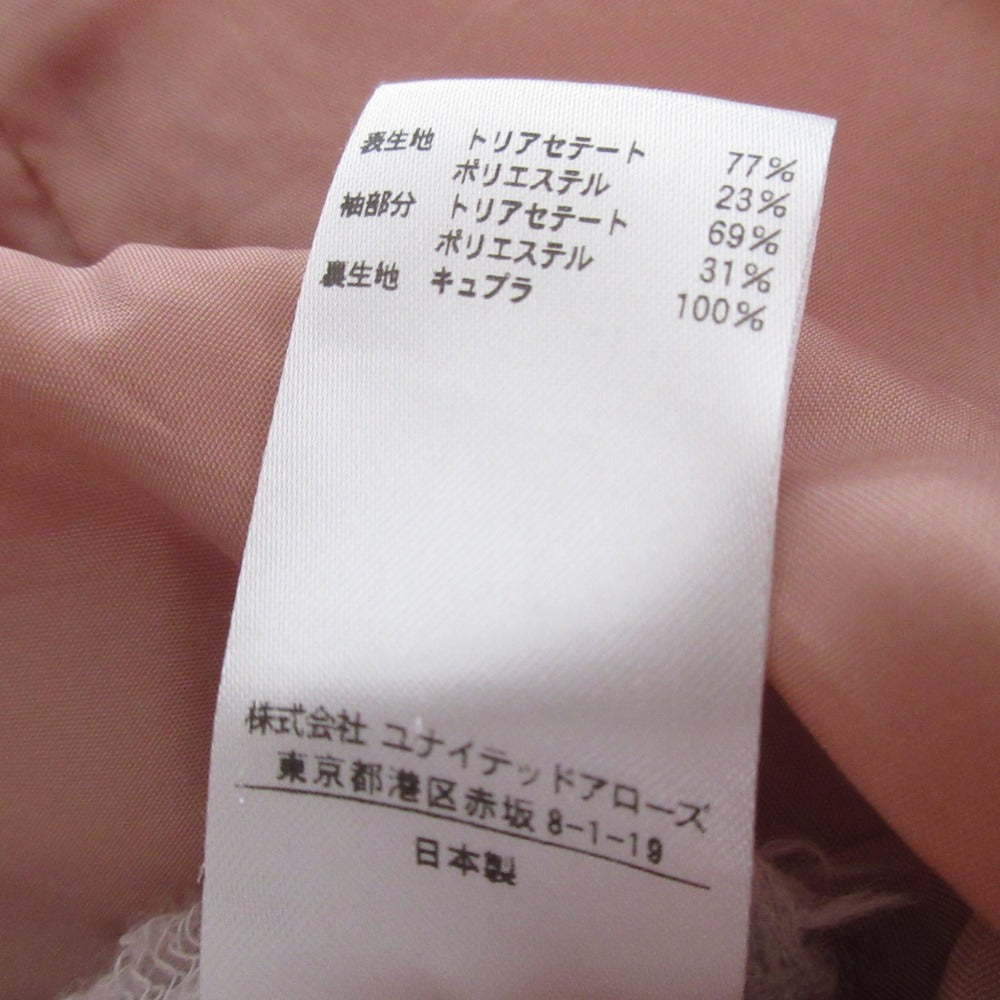 ビューティ&ユース ユナイテッドアローズ サテンシフォン ワンピース