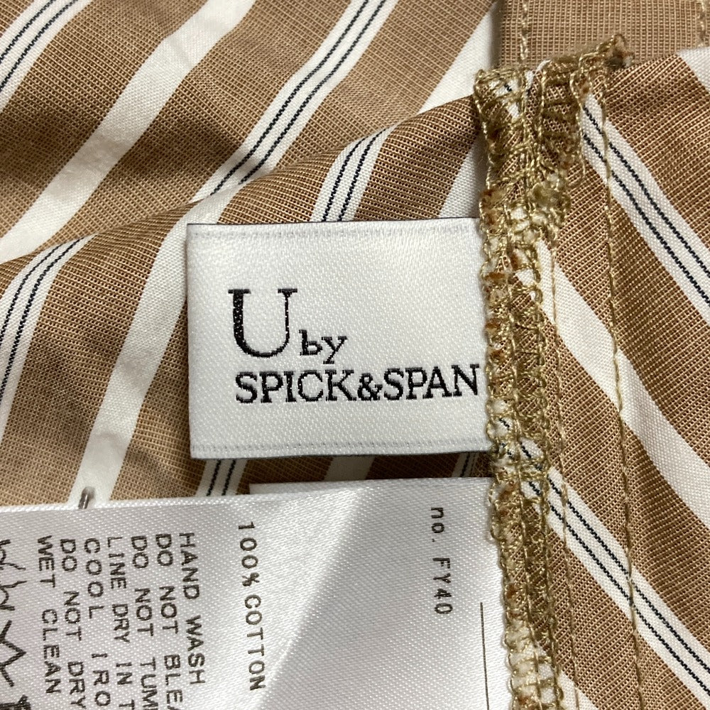 スピックアンドスパン ストライプスカート