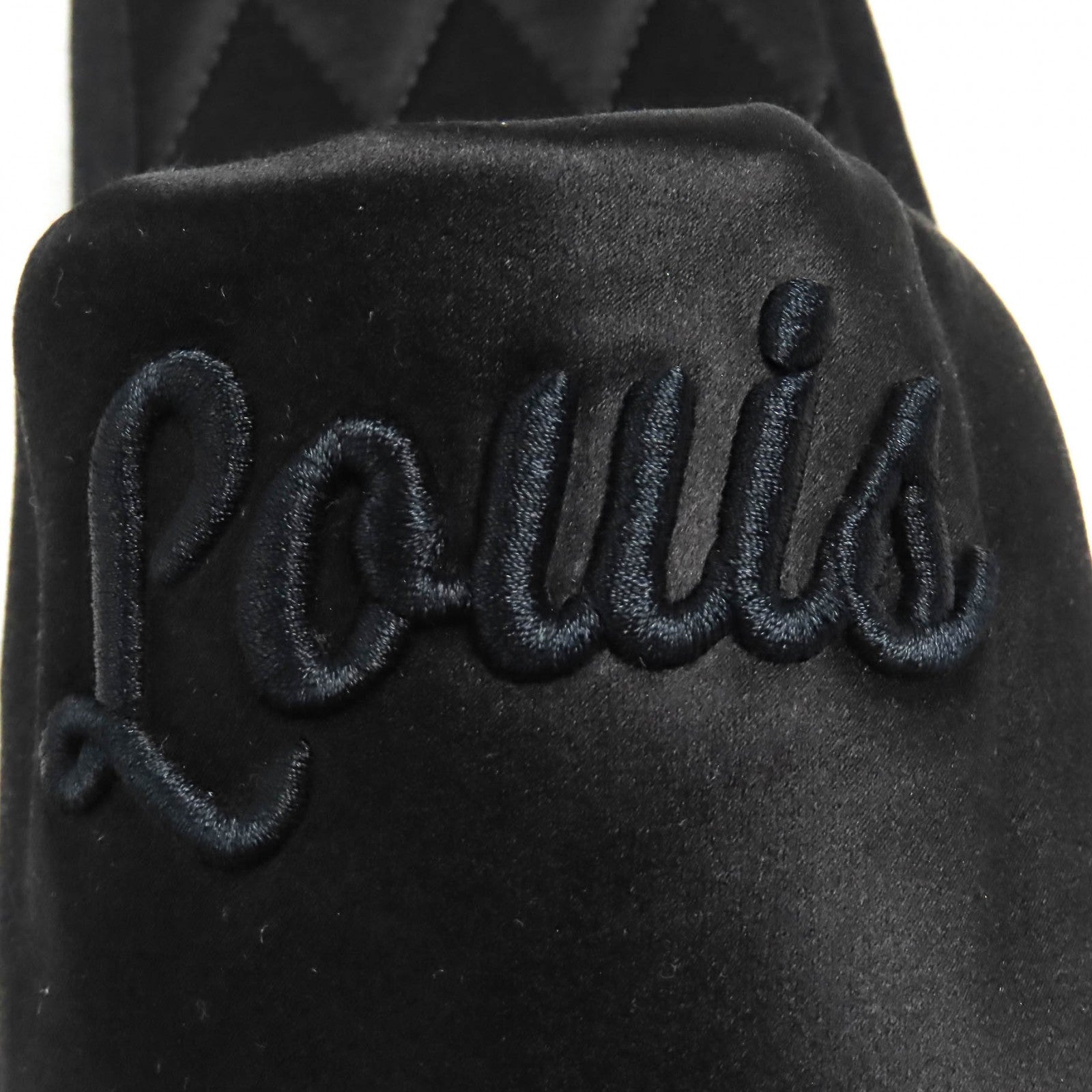 ルイヴィトン LV スウィート ライン サテン スリッパ