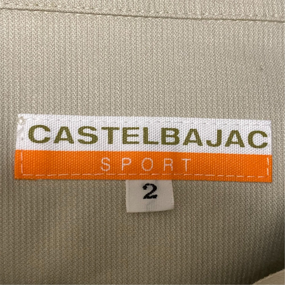 カステルバジャック 刺繍シャツ