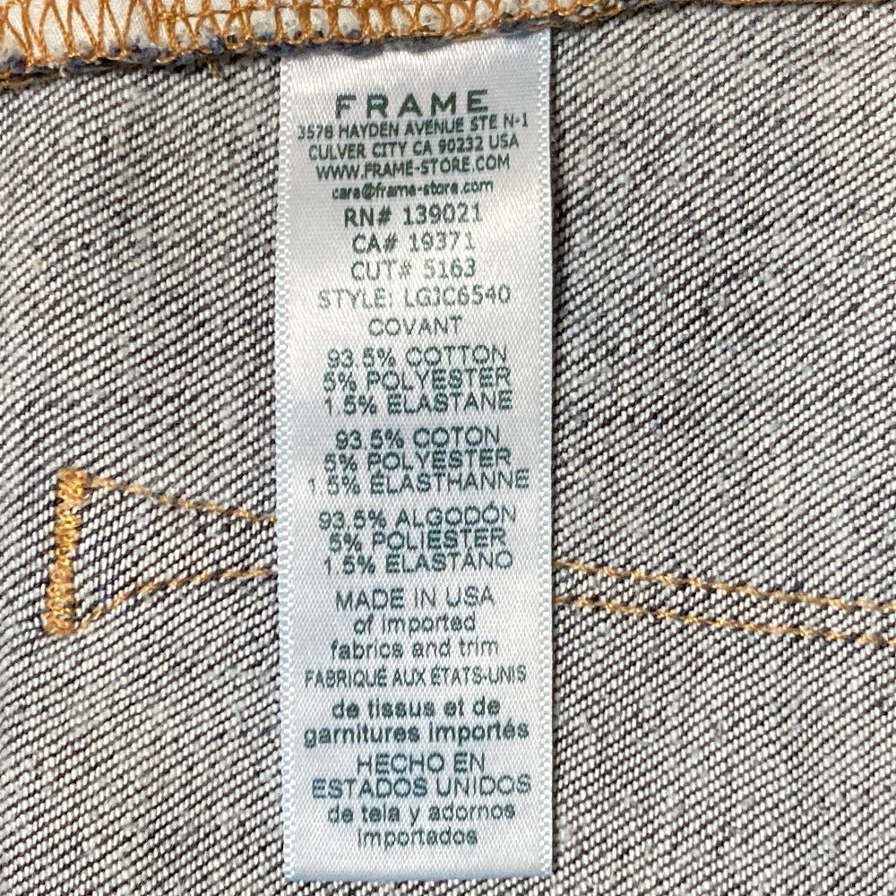 FRAME Le Garcon Cropデニムパンツ