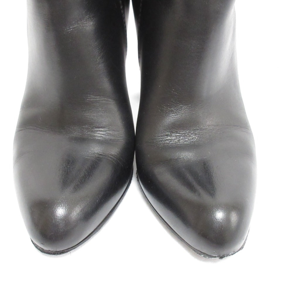 Sergio Rossi Leather Short Boots